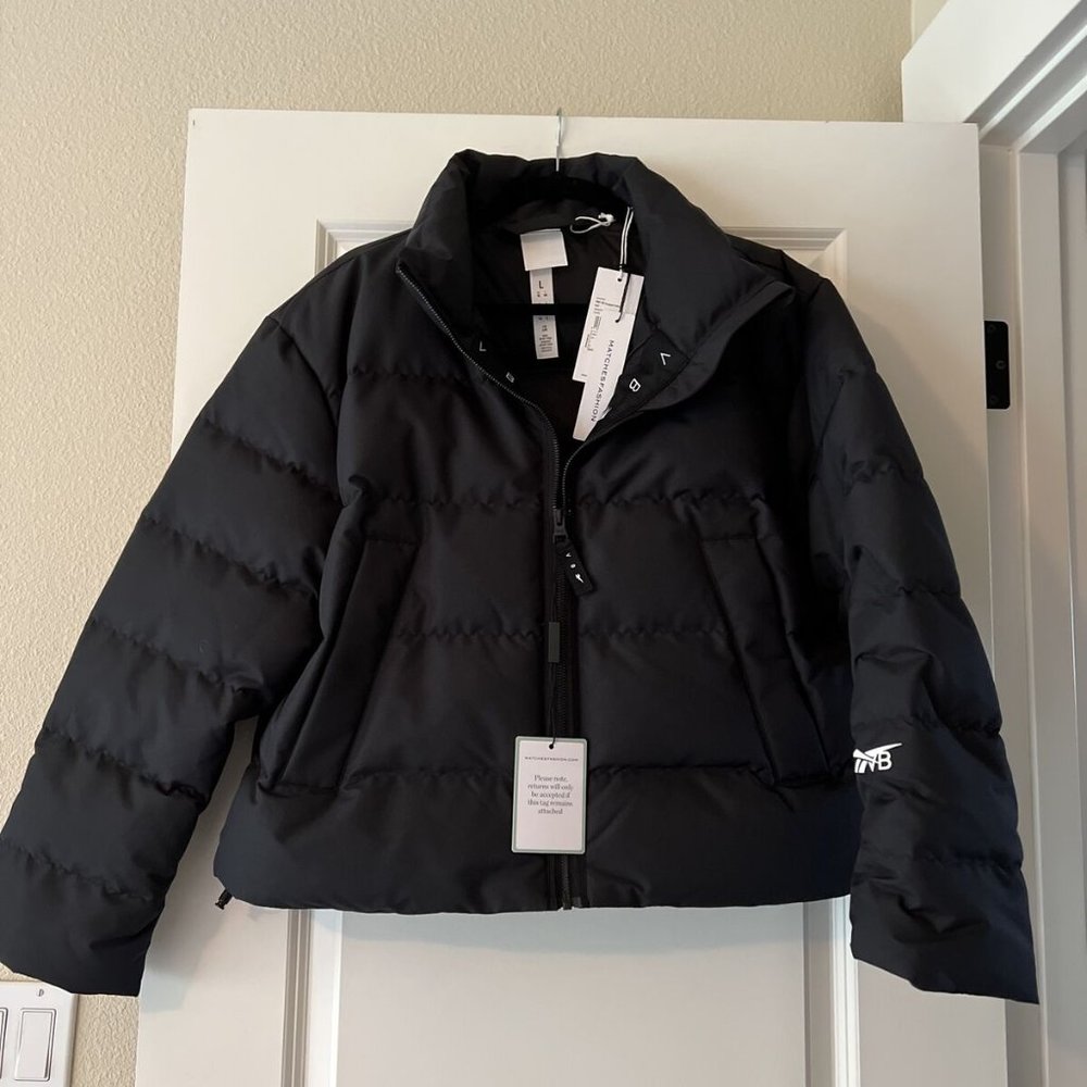 Victoria Beckham x Reebok Cropped Puffer Jacket